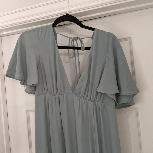 Show Me Your Mumu Faye Flutter Sleeve Maxi Dress - Picture 3 of 6